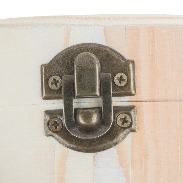 Schmuckkästchen, Holz, 16,5cm x 13,5cm x 12,5cm, mit Schublade und verschließbarem Deckel