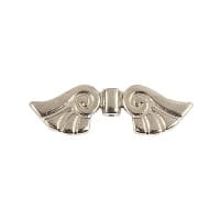 Engelsflügel, Design 2, 2,3cm, hellgold, 20 Stück
