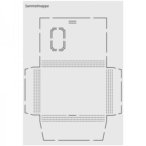 Design-Schablone "Sammelmappe", DIN A3