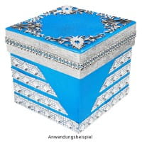 Royal-Schmuck, 5 selbstklebende Bordüren, 29 cm, klar