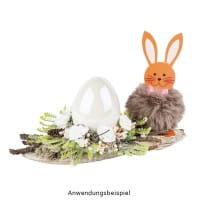 Stanzbogen, Fröhliche Hasenköpfe, DIN A4, 800g/m², 5 Bogen