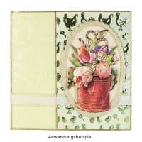 Deko-Karton, Unique, Ostern, DIN A4, 250 g/m², 4 Designs in 5 Farben, 20 Bogen