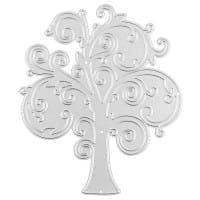 Stanzschablone, Baum, 10cm x 11,7cm