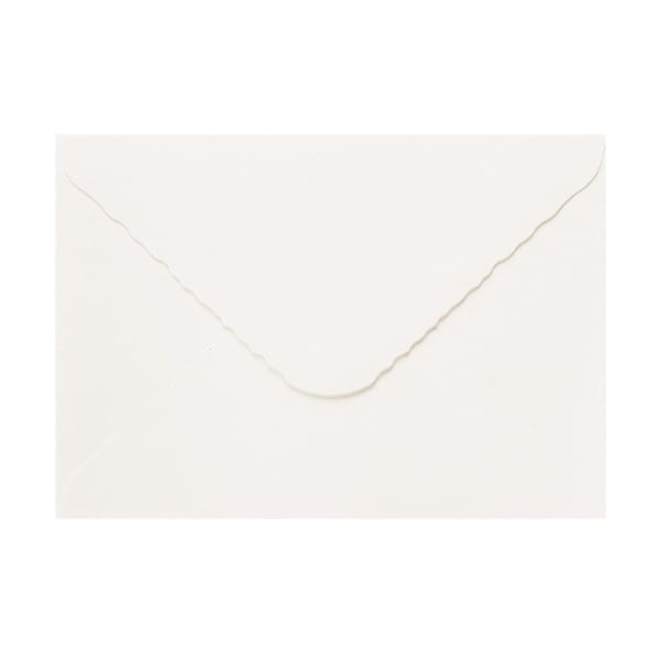 Grußkarten, Bütten-Optik, 11,5cm x 16,5cm, 300g/m², ecru, inkl. Umschläge, 10 Stück