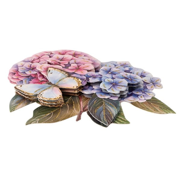 3-D Motive, Sommerblüten, 7-9cm, 10 Motive