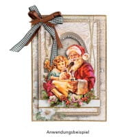 3-D Motive, Weihnachten nostalgisch 2, 8-11cm, 10 Motive
