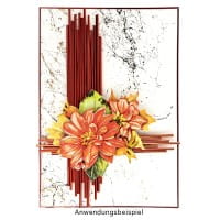 Folienhalme, Ø 2mm, 30cm lang, 40g, rot