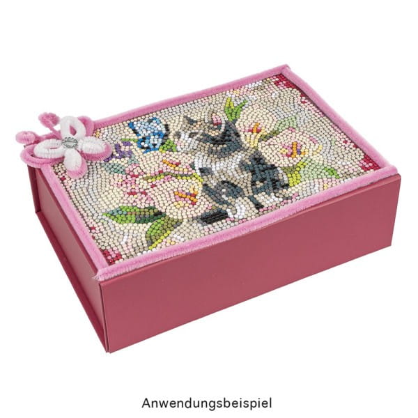Diamond-Painting-Magnetboxen, Tiere und Häuser, 21,5cm x 15cm x 6,5cm, 900g/m², 3 Stück
