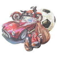 3-D Motive, Herren-Klassiker, 7,5-11,5cm, 10 Motive