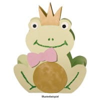 Design-Schablone Nr. 8 "Froschkönig-Tasche", DIN A4