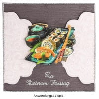 3-D Motive, Essen & Trinken, 7-10cm, 10 Motive