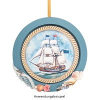 Stanzbogen, Maritim, DIN A4, 800g/m², 5 Designs, 5 Bogen