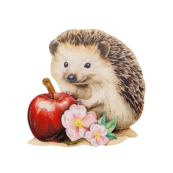 3-D Motive, Niedliche Igel, 7,5-8,5cm, 10 Motive