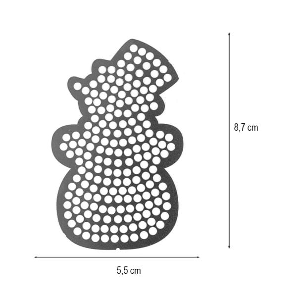 Diamond-Painting-Lineal, Schneemann, Motivgröße: 5,5cm x 8,7cm