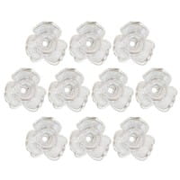 Perlmutt-Rosen, Ø2,5cm, 10 Stück, perlmutt