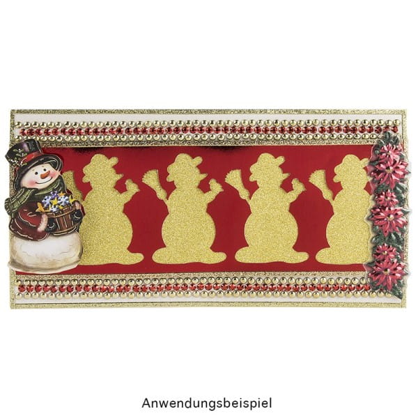 Jumbo-Stanzer, Schneemann, 6 x 4cm