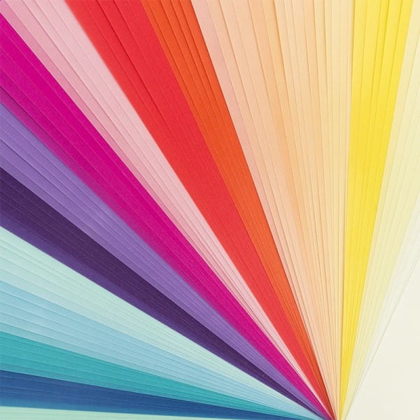 Transparentpapiere, DIN A4, 20 verschiedene Farben, 130g/m², 100 Stück