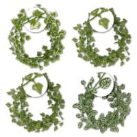 Glückstreffer-Set, Girlanden, verschiedene Designs, 4 Stück