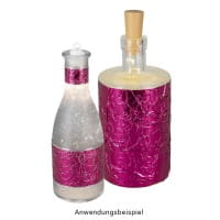 Decoupage-Metallicfolie, DIN A4, 10 Designs, 100 Bogen