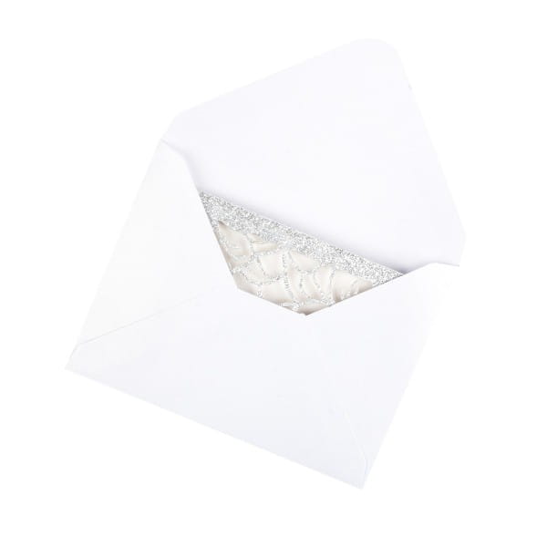 Laser-Grußkarten Mini, Lilie, 9,5cm x 7cm, versch. Farben, mit Umschlägen, 20 Stück