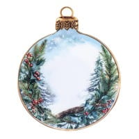 Motiv-Windradfolien, Weihnachtskugeln 1, 19cm x 23cm, 500µ, 2 Designs, 8 Stück