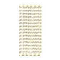 Sticker, Schrift, Frohe Weihnachten, gold