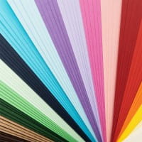 Tonkarton, DIN A4, 220g/m², 20 verschiedene Farben, 100 Bogen