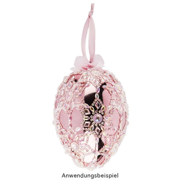 Kristallkunst, Stern-Ornament, 10cm x 30cm, selbstklebend, klar irisierend