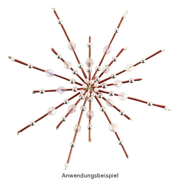 Folienhalme, Ø 2mm, 30cm lang, 40g, rot