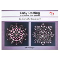Malvorlage Easy Dotting, Punktmalerei, Zauberhafte Mandalas 2, 8 Vorlagen
