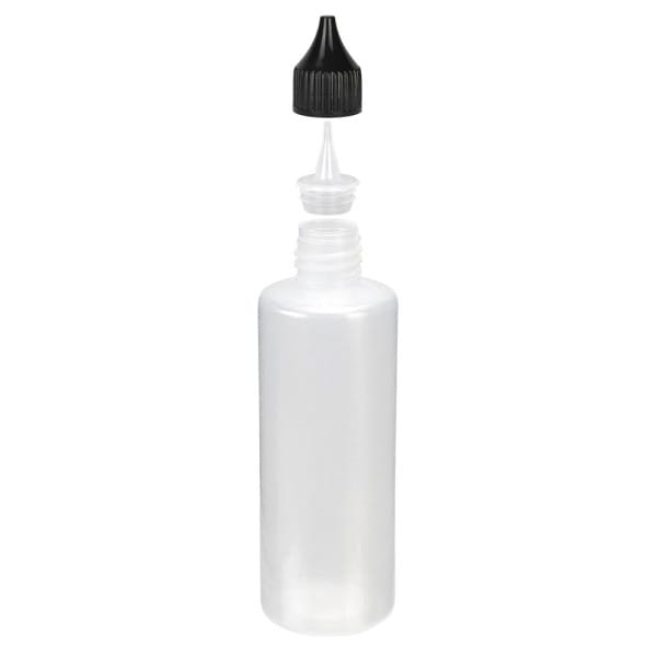 Leerflaschen, für je 90 ml Inhalt, Ø 3,7cm, 12,5 cm hoch, 4 Stück | Sonstige | Werkzeuge | Bastelbedarf