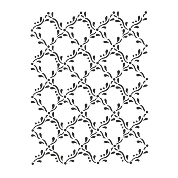 Laser-Kunststoff-Schablone, DIN A4, Hintergrund 4, Netz