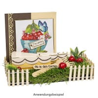 Diamond-Painting-Sticker, Sommerzeit, DIN A4, 4 Bogen