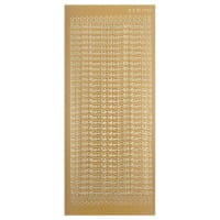 Sticker, Schrift, Frohe Weihnachten, gold