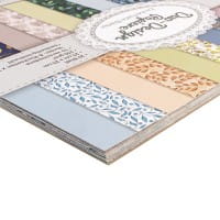 Duo-Design-Papiere, Zauberhafte Blätter, beidseitig bedruckt, 25cm x 25cm, 250g/m², 20 Blatt