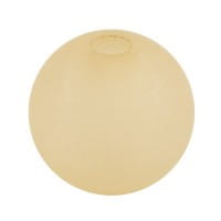 Perlen, gefrostet, Ø 8mm, 100 Stück, creme