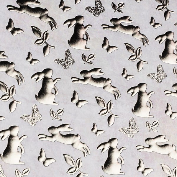 Deko-Karton, Unique, Ostern, DIN A4, 250 g/m², 4 Designs in 5 Farben, 20 Bogen