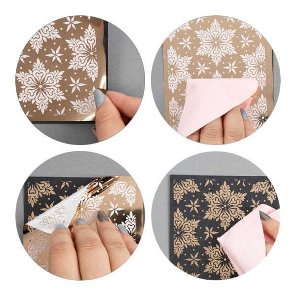 Premium-Transfers, Sommer 1, 10cm x 30cm, Goldfolie, 10 Bogen