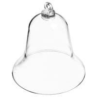 Acryl-Glocke ohne Schlegel, Ø 6,5 cm, 5er Set