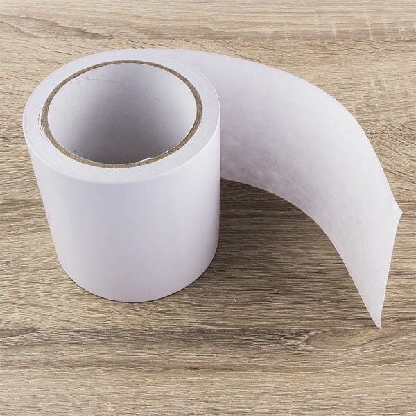 Doppelseitige Klebefolie auf Rolle, 10cm breit, 15m lang