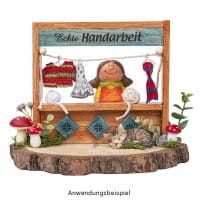 Bastelklötzchen, 2,3cm x 2,3cm x 0,8cm, glatt geschliffen, 50 Stück