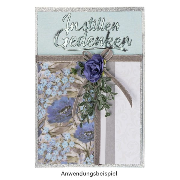 Motiv-Transparentpapiere Deluxe, Kondolenz, DIN A4, versch. Designs, 10 Bogen