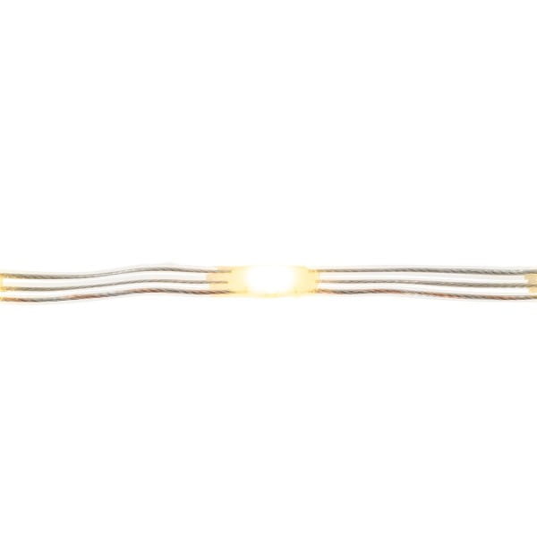 LED-Micro-Lichterkette, warmweiß, inkl. Timer, transparentes Soft-Kabel, 100er