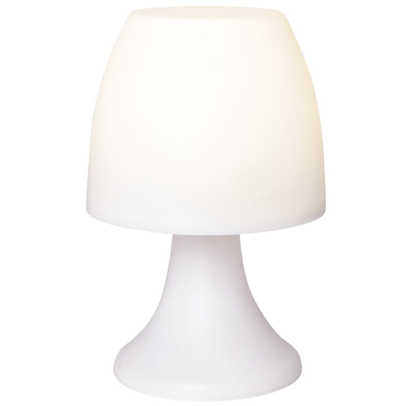 LED-Lampe mit Timerfunktion, weiß, 19 cm hoch | Leucht-Deko | LED & Leucht-Deko | Deko- & Geschenkartikel
