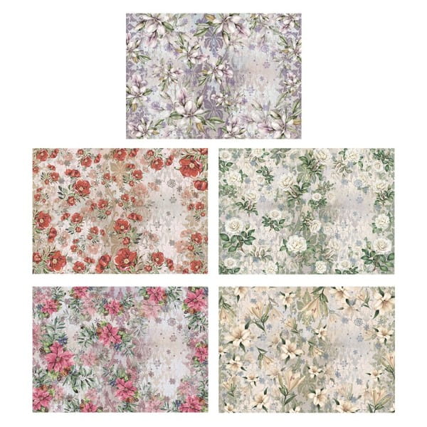 Motiv-Grußkarten, Winterzeit 2, 11,5cm x 16,5cm, 5 Designs, inkl. Umschläge, 10 Stück