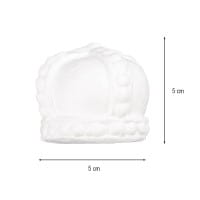 Styropor-Kronen, 50mm x 50mm, 10 Stück
