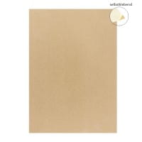Kraftpapier, selbstklebend, DIN A4, 80g/m², bedruckbar, 50 Bogen