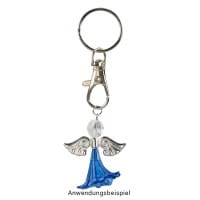 Engelsflügel, Design 2, 1,9cm, silber, 30 Stück