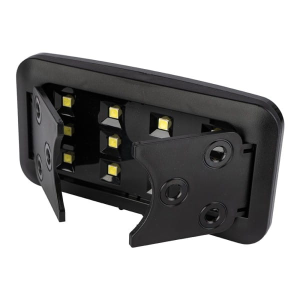 UV-Lampe, Lichtaushärtungsgerät, 12 LEDs, inkl. USB-Ladekabel