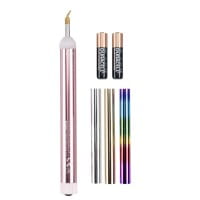 Folientransfer-Stift, mit feiner Spitze, 3 Rollen Folie (je 8cm x 50cm), inkl. 2x AAA Batterien